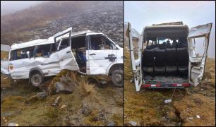 Imagini de la faţa locului