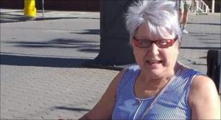 Femeia ar fi intrat într-o zonă greu accesibilă