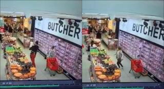 Bărbatul a fost arestat de către polițiști pentru tentativă de furt al unui copil