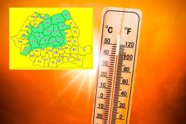 METEO. Cod galben de caniculă în 29 de județe din țară, până duminică seara