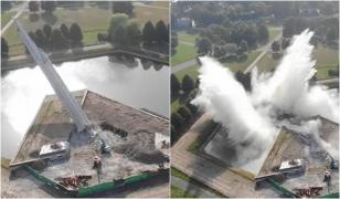 Letonia a demolat un monument sovietic, loc de întâlnire pentru susţinătorii Kremlinului. Decizia, primită cu un val de proteste