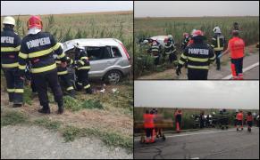 Imagini de la faţa locului