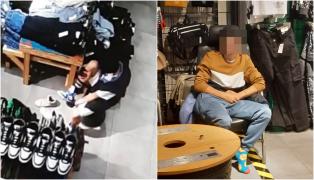 Hoţ prins într-un mall din timişoara