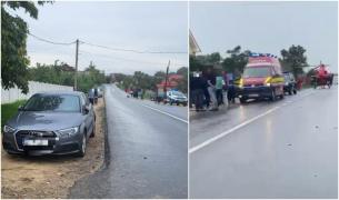 O fetiţă de 4 ani, izbită în plin de un Audi, în timp ce încerca să traverseze strada