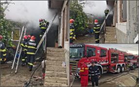 Un bărbat de 58 de ani, nevăzător și cu picioarele amputate, a murit într-un incendiu care i-a cuprins casa, în Iași