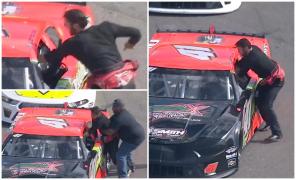 Pilotul Andrew Grady l-a luat la bătaie pe Davey Callahan