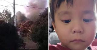 Un băieţel de 3 ani, descris drept ''un copil fericit şi activ'', a murit într-un incendiu uriaş