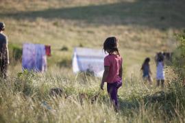 copil de etnie romă