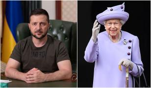 Zelenski, după trecerea în nefiinţă a Reginei Elisabeta a II-a