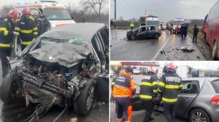 accident grav pe E85 la Movilița