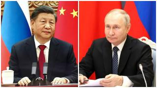 Xi Jinping, președintele Chinei, și Vladimir Putin, președintele Rusiei