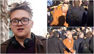 Amendă de 100 de lire pentru tânărul care a aruncat cu ouă către Regele Charles al III-lea, în timpul unei vizite oficiale în Luton