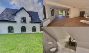 Descoperire neașteptată în timpul unui tur imobiliar virtual. A dat peste o femeie aproape goală în baia de la etajul casei din Belgia