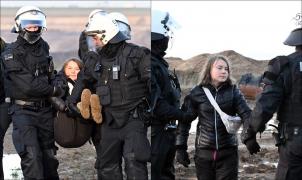 Imaginile apărute pe Twitter la scurt timp după intervenţia poliţiei germane