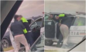 Amendă uriaşă pentru conducere agresivă pe autostradă