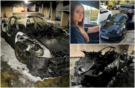 "Sunt curios cum va explica Porsche asta!" Bolidul nou-nouț al unui cunoscut om de afaceri german a luat foc din senin și a explodat în garaj