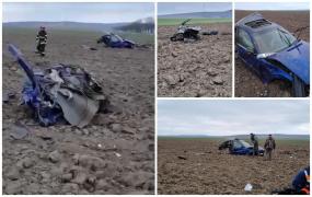 "Cât de neputincioși suntem în fața morții". Un preot, martor la cumplitul accident din Tulcea, în care trei tineri au murit după ce maşina s-a izbit în plin de un copac