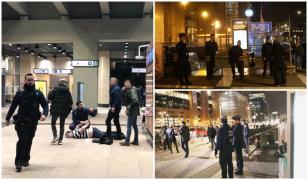 Atac cu cuțitul într-o stație de metrou din Bruxelles