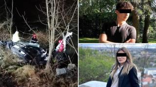 tineri morți în accidentul din Bistrița-Năsăud