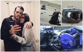 "Iubito, nu, te rog dă-mi mâna". A murit de ziua ei chiar sub ochii iubitului său, după un accident cu scuterul. Tânărul s-a stins și el la un spital din Italia