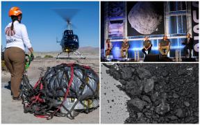 Mostrele aduse de pe asteroidul Bennu conțin apă și carbon