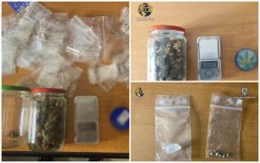 Traficant de canabis, ecstasy și cristal, prins în Constanţa. Cu cât vindea drogurile şi ce ţinea în locuinţă