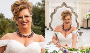 O femeie e economisit bani timp de 20 de ani pentru nunta visurilor sale. S-a căsătorit cu ea însăși, după ce nu a găsit bărbatul potrivit