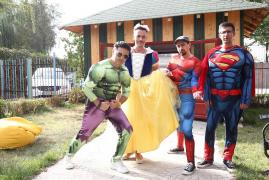 Răzvan Fodor, surprins îmbrăcat în Albă ca Zăpada