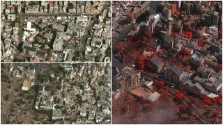 Atacul asupra spitalului din Gaza a făcut între 100 și 300 de victime, anunță serviciile secrete americane