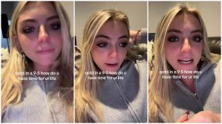 "Nu am timp pentru nimic și sunt atât de stresată". O tânără s-a plâns pe TikTok de programul  de la 9 la 17 de la primul loc de muncă