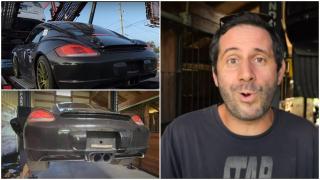 Un influencer a cumpărat un Porsche Cayman defect și se laudă că a reușit să-l repare cu doar 20 de lire. Reacțiile fanilor săi