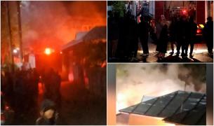 A ars de viu în propriul pat, după ce casa i-a fost mistuită de flăcări, în Cernica