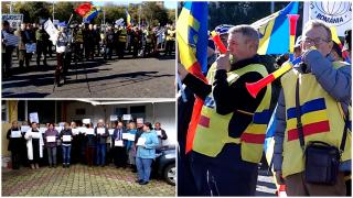 Minerii au început protestele, nemulțumiți de creșterea vârstei de pensionare. Guvernanţii negociază cu UE o serie de excepţii