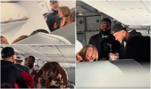 Scene bizare într-un avion din SUA. O femeie a început să urle din senin și să se urce peste scaunele pasagerilor