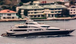 Putin are un nou superiaht în valoare de 40 de milioane £. Nava de lux este reparată pe un şantier naval din Turcia, ţară NATO