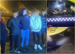 Cinci adolescenţi, sancţionaţi după ce au aruncat cu ouă în maşinile de pe şosea "ca să se distreze", în Târgu Jiu