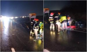 Accident dezastros cu un mort și doi răniți, în Vrancea. Două mașini s-au făcut praf în comuna Dumbrăveni
