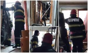 Explozie într-o garsonieră din Galaţi