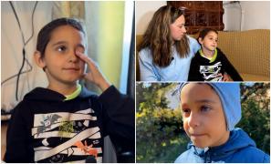 Pentru Andrei, un puşti de doar 6 ani, lumea dispare atunci când o priveşte cu ochiul drept. Operaţia care l-ar putea ajuta să vadă costă 10.000 de euro