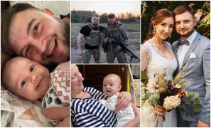 Ucrainean ucis pe câmpul de luptă, la un an după ce bebeluşul şi soţia lui au murit într-un atac al ruşilor. Le jurase răzbunare