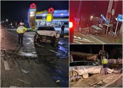 Accident mortal în localitatea Racoviţa. O femeie şi-a pierdut viaţa după ce 2 maşini s-au ciocnit violent