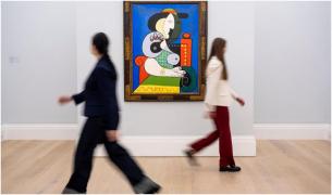 Tabloul lui Picasso "Femme à la Montre" a fost vândut la licitaţie pentru 139,3 milioane de dolari