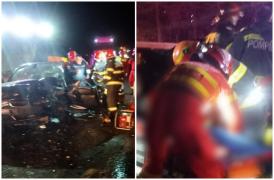Accident cumplit pe DN 66, în Hunedoara. Şase persoane au ajuns la spital, după ce maşinile în care se aflau s-au ciocnit