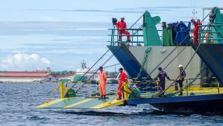 Marinar georgian, de negăsit după ce ar fi căzut de pe nava pe care lucra. Căutări disperate în Marea Neagră