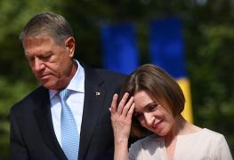Klaus Iohannis și Maia Sandu