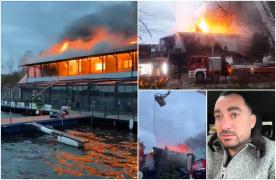 Restaurantul Taverna Racilor din Snagov, cuprins de flăcări, fusese amendat cu 50.000 de lei în mai pentru că nu avea autorizație de securitate la incendiu