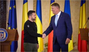 "Mulțumesc lui Dumnezeu că a apărut România deșteaptă și Iohannis m-a ajutat". Zelenski, recunoscător Bucureștiului pentru sprijinul în criza cerealelor