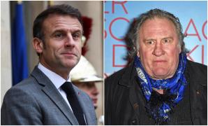 "Franţa se mândreşte cu el". Macron îi ia apărarea lui Gerard Depardieu şi denunţă "o vânătoare de oameni". Liderul francez, aspru criticat