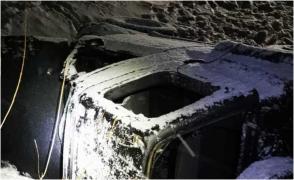 Bărbat de 47 de ani, mort pe loc după ce s-a răsturnat cu mașina pe un drum din Suceava. Pasagerul care îl însoțea a scăpat ca prin minune