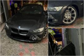 Un tânăr de 21 ani a plecat beat de la clubul de manele, s-a urcat la volanul unui BMW şi s-a oprit în poarta Poliției Locale din Satu Mare